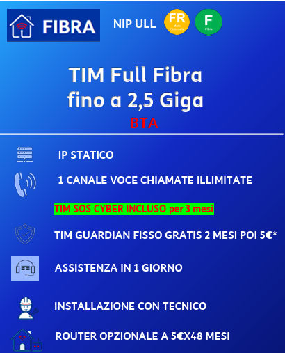 TIM FULL   -  La migliore soluzione per il tuo BUSINESS